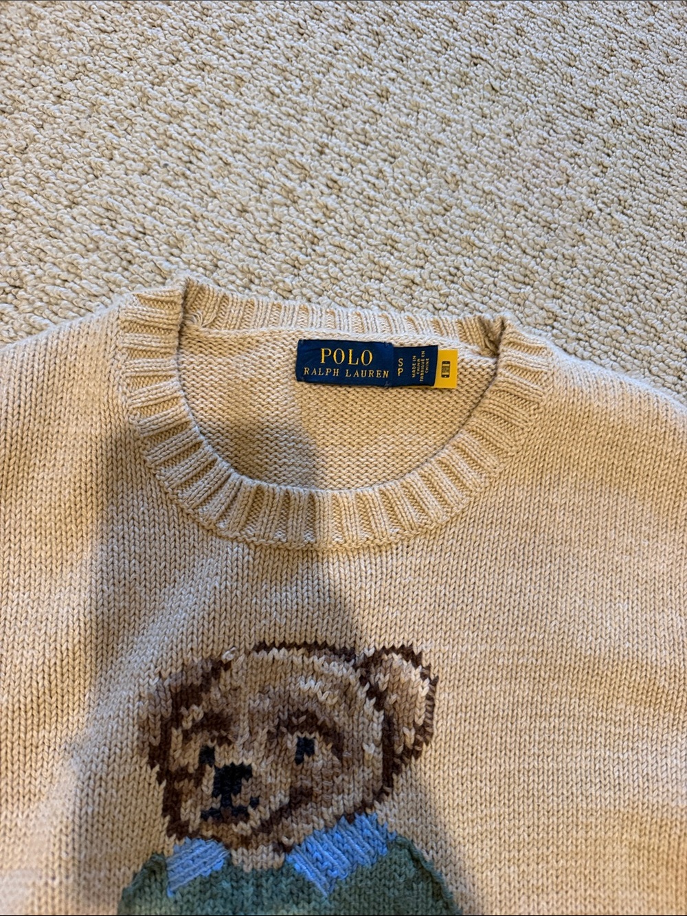 Polo Ralph Lauren Polo Bear Sweater - Picture 3 of 3